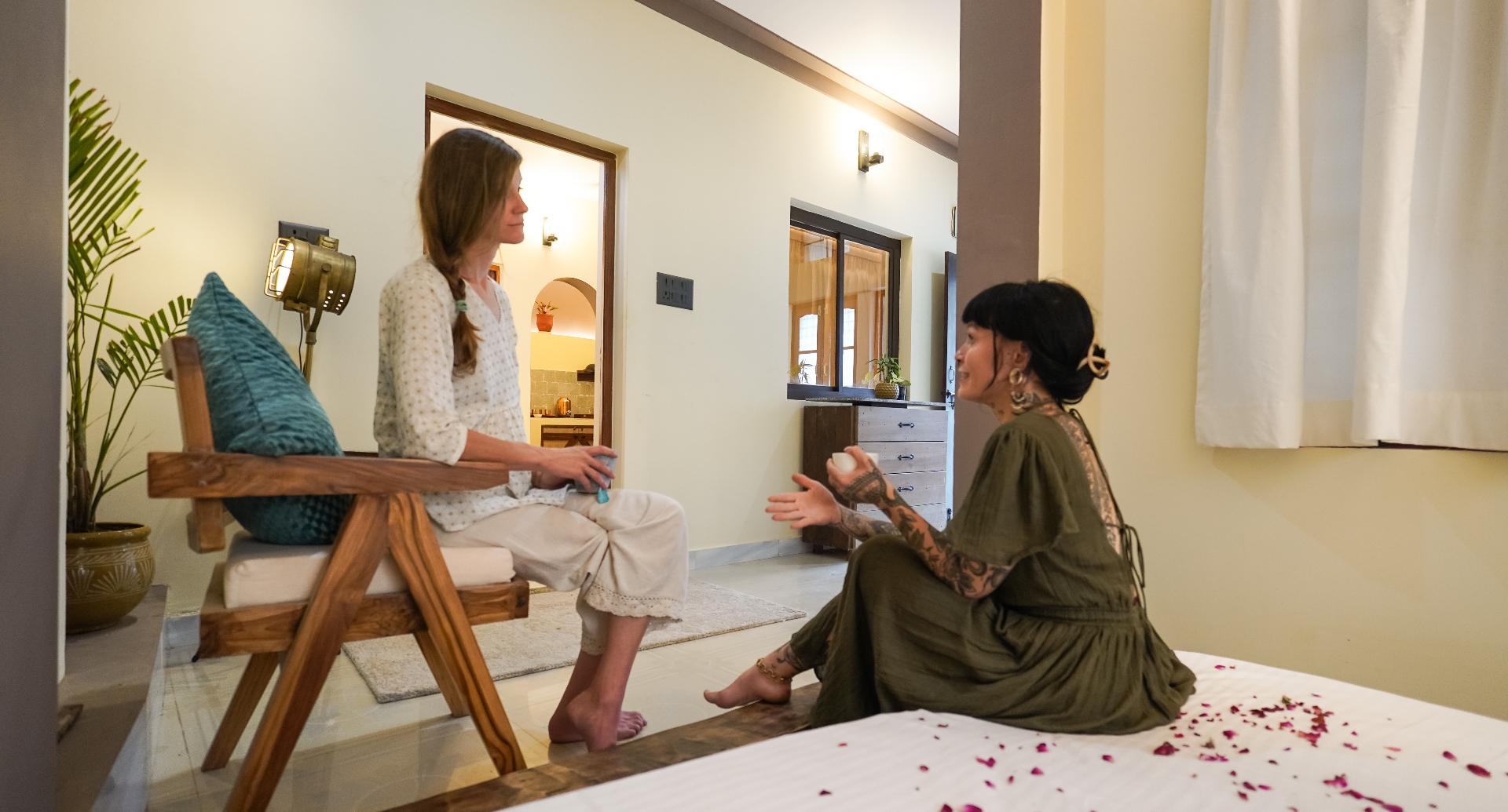 One-on-one Ayurveda consultation