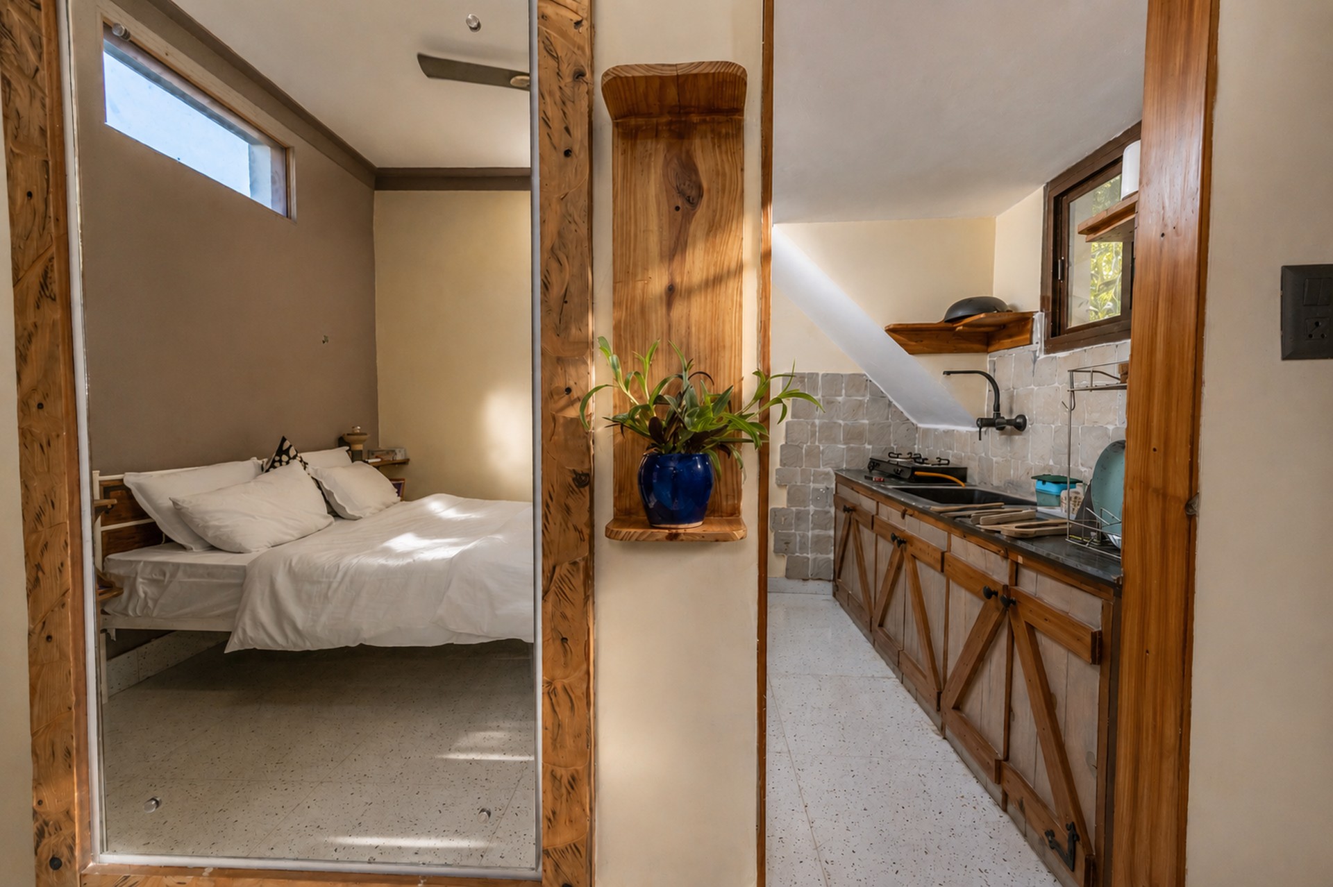 Hillside View Room at Aavya boutique retreat Tapovan Rishikesh — photo 2