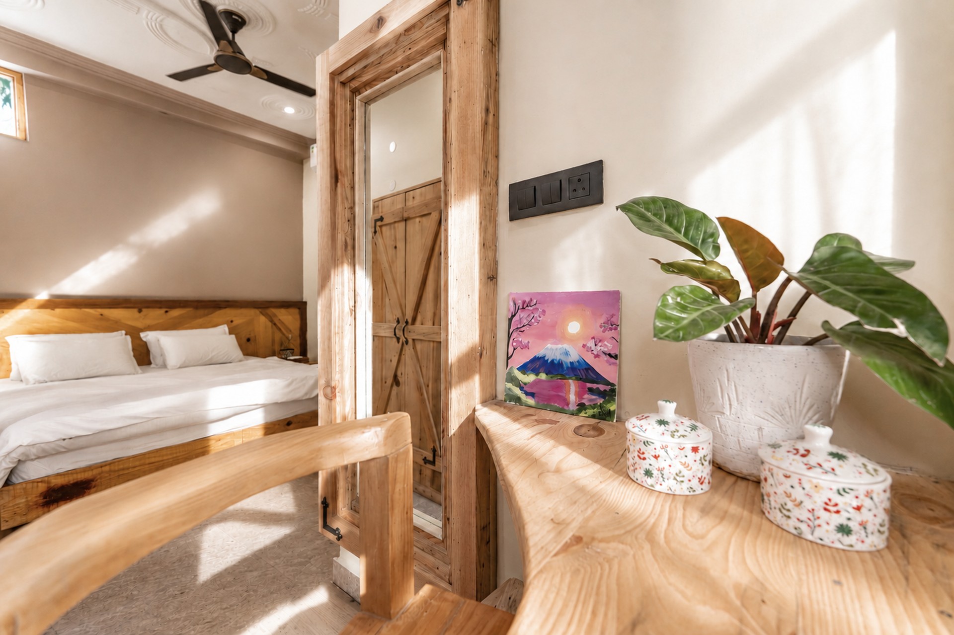 Forest Terrace Studio at Aavya boutique retreat Tapovan Rishikesh — photo 3
