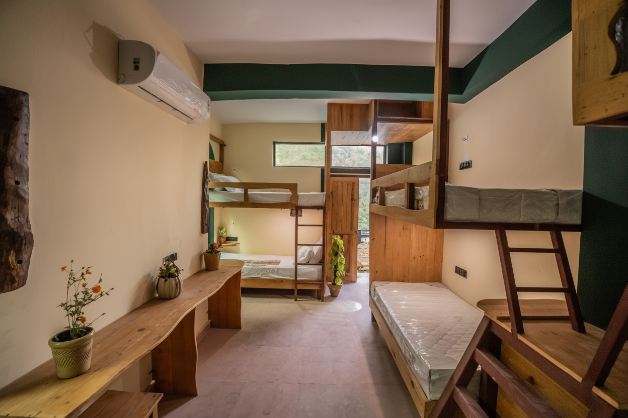 Jungle View Sleep Pod at Aavya retreat Rishikesh