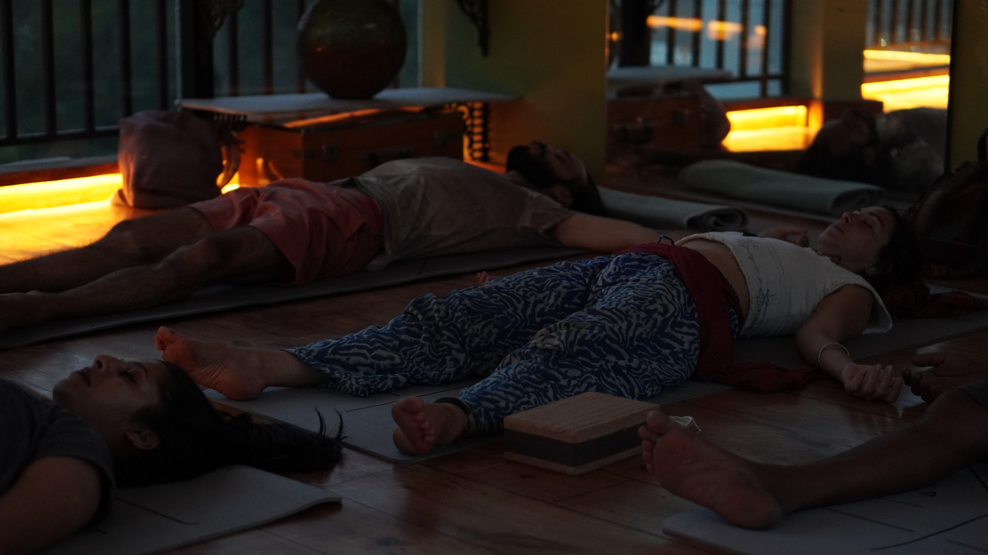 Sound healing session